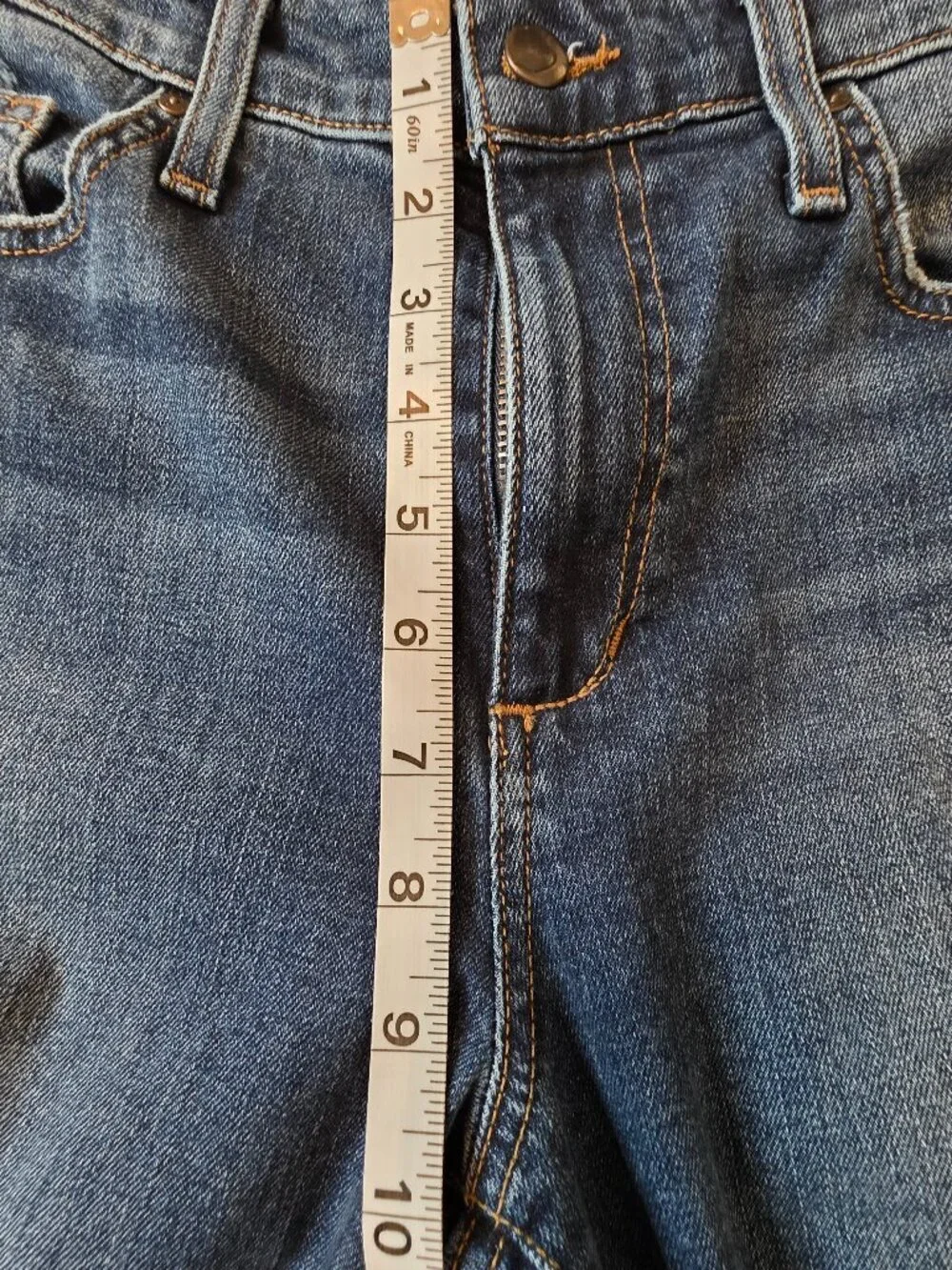 Joe's Jeans Distressed Straight Leg, High-Rise Denim Women's Jeans, Size 28